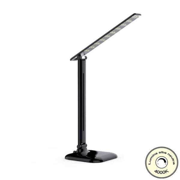 Lampă LED de Birou Dimabila 9W 4000K, ELM-955LED101T/BL, Elmark