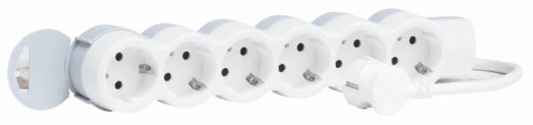 Prelungitor Legrand Moes Standard 695017, 6 prize, 3 m, 3500W, 3 x 1.5 mmp