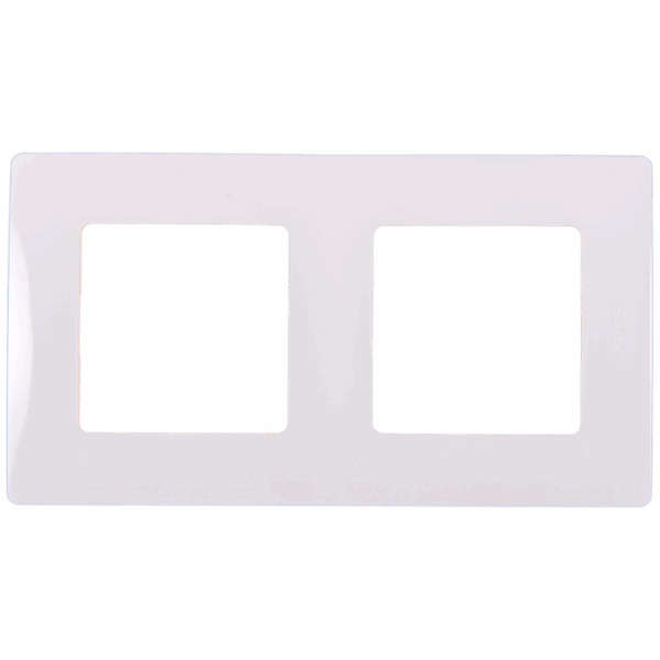 Rama 2 posturi Legrand Niloe 665002, alb