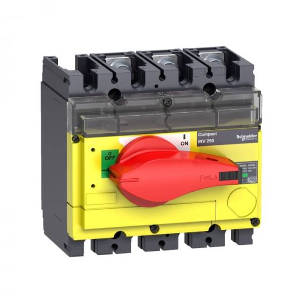 Separator de sarcina decuplare vizibil Interpact INV250, 3 poli, 250A, 31186,
Schneider Electric