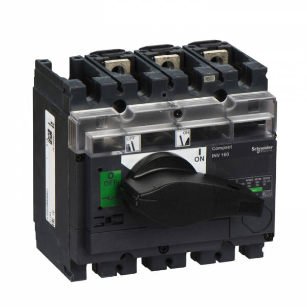 Separator de sarcina decuplare vizibil Interpact INV160, 3 poli, 160A, 31164,
Schneider Electric