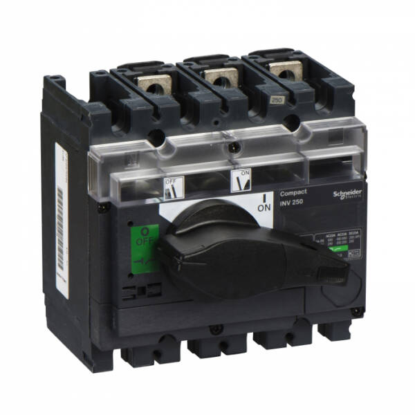 Separator de sarcina decuplare vizibil Interpact INV250, 3 poli, 250A, 31166,
Schneider Electric