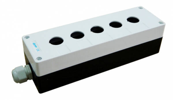 CUTIE PLASTIC IP54 PENTRU 5 BUTOANE ELVON