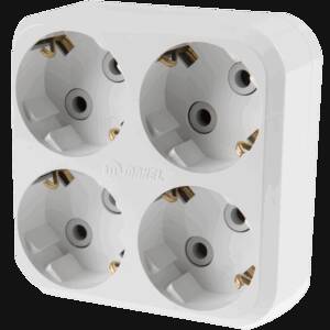 CVADRUPLU STECHER SCHUKO VERTICAL