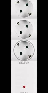 PRELUNGITOR 5xSCHUKO CU INTRERUPATOR SI PROT SUPRATENSIUNE 1,5kV 2,3kW 16A
3x1.5mm,1.5m ALB