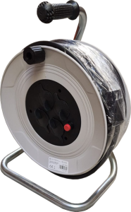 PRELUNGITOR CU TAMBUR PLASTIC 4xSCHUKO CU INTRERUPATOR SI PROTECTIE TERMICA
3X2.5, 25m