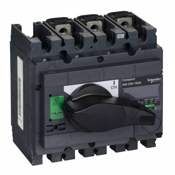 Separator de sarcina Interpact INS250, 3 poli, 100A, 31100, Schneider Electric