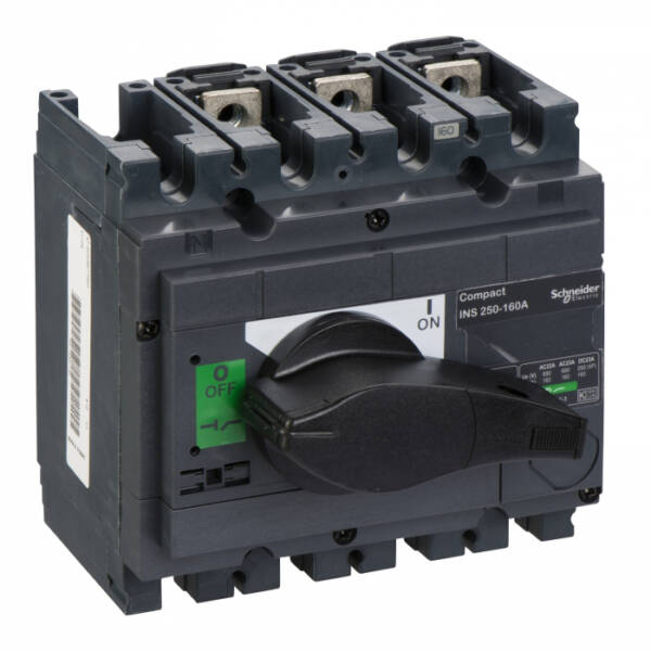 Separator de sarcina Interpact INS250, 3 poli, 160A, 31104, Schneider Electric