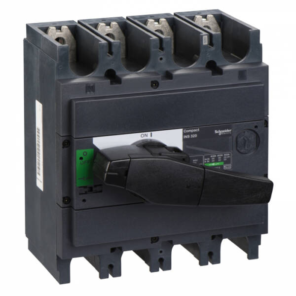 Separator de sarcina Interpact INS320, 4 poli, 320A, 31109, Schneider Electric