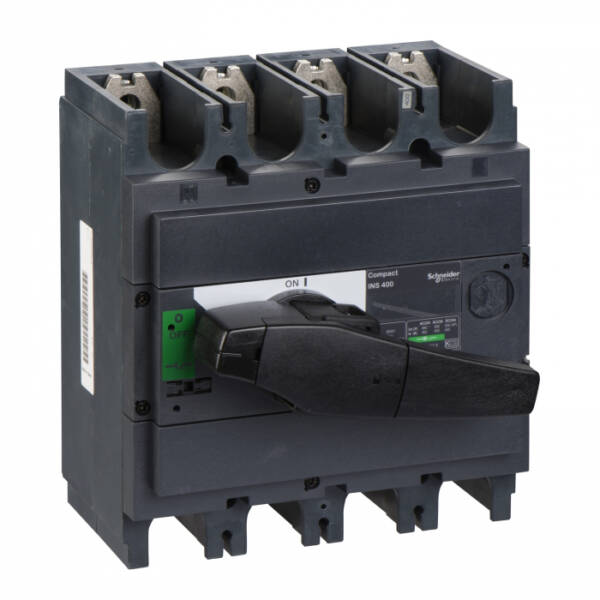 Separator de sarcina Interpact INS320, 4 poli, 400A, 31111, Schneider Electric
