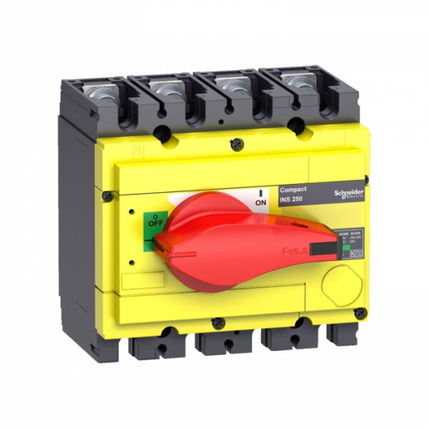 Separator de sarcina Interpact INS250, 4 poli, 160A, 31125, Schneider Electric
