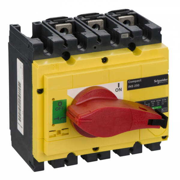 Separator de sarcina Interpact INS250, 3 poli, 250A, 31126, Schneider Electric