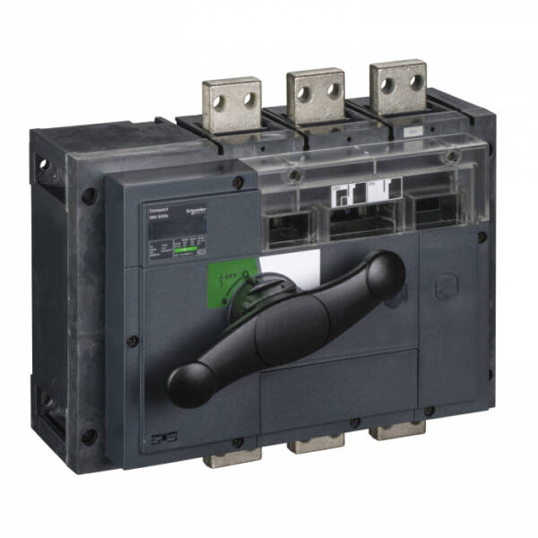 Separator de sarcina decuplare, vizibil Interpact INV630b, 3 poli, 600A, 31370,
Schneider Electric