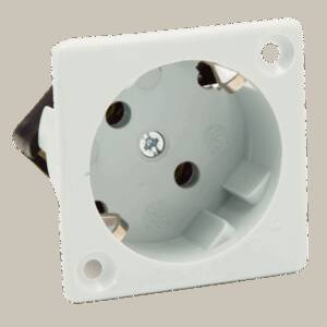 PRIZA MODULARA ALB SCHUKO 45x45