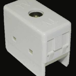 PRIZA MODULARA TV "YRISS" - ALB