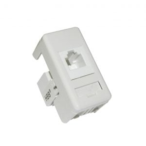 PRIZA MODULARA CAT5E-FTP "YRISS" - ALB