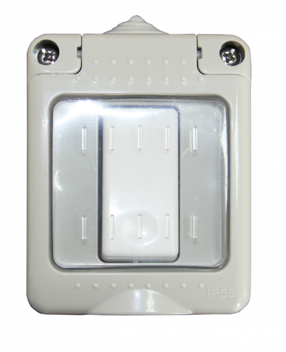 INTRERUPATOR SIMPLU PT IP55 10A - PACIFIC