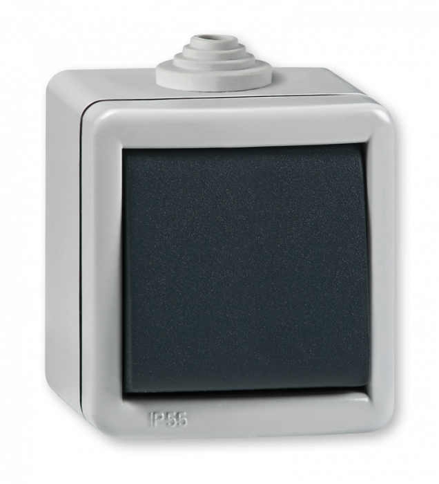 INTRERUPATOR SIMPLU PT 10A 250V~ METAL IP55 IK07 ARMOR