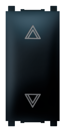 INTRERUPATOR REVENIRE CORTINA 10A 250V~ 1M NEGRU EXPERIENCE