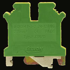 CLEMA SIR IMPAMANTARE GALBEN-VERDE 2,5mm