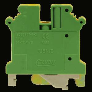 CLEMA SIR IMPAMANTARE GALBEN-VERDE 4mm