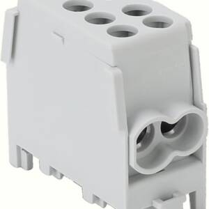BLOC DISTRIBUITOR MONOFAZAT GRI 125A in:1x35/out:1x35/2x25 mm2