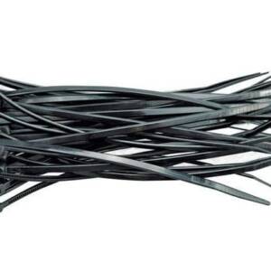 COLIER NYLON NEGRU ELVON 350x6,8mm Pret/Set/100Buc