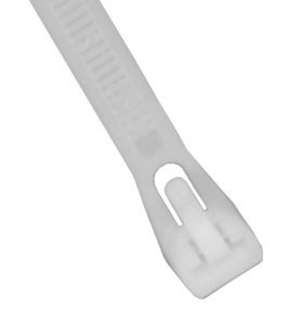 COLIER NYLON TRANSPARENT CU DESCHIDERE ELVON 100x2,5mm Pret/Set/100 buc.