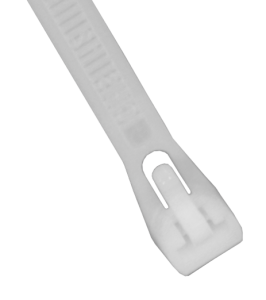 COLIER NYLON TRANSPARENT CU DESCHIDERE ELVON 300x7,5mm Pret/Set/100 buc.