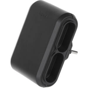 Adaptor priza LEGRAND 050651, 4 prize, negru