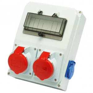 COFRET CU PRIZE IP44 8L ECHIPAT T2x16+M2x16