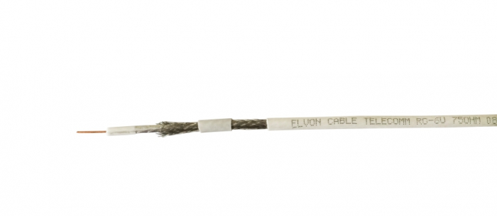 CABLU COAXIAL RG6 PROFESIONAL TS 144 - 75 OHM colac 100m