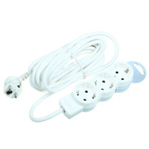 Bloc multipriza Legrand 695003, 3x2P+T , 5 m, alb