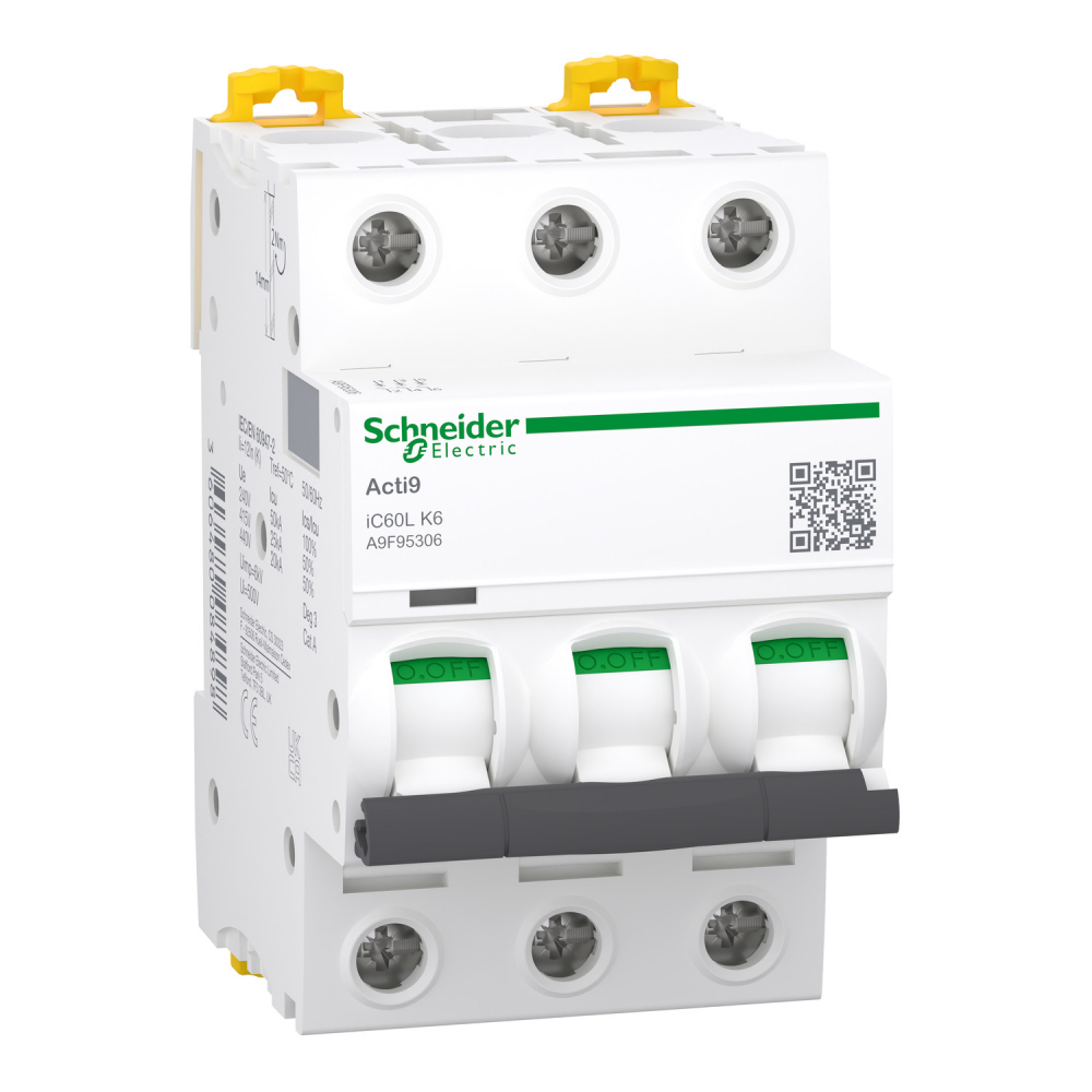 Siguranta Automanta 3 poli, 6A, A9F95306, Schneider Electric