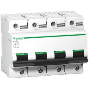 Intreruptor Automat 4 Poli, 80A, A9N18372, Schneider Electric