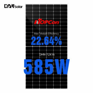 Panouri fotovoltaice DAH Solar DHN-72X16(BW) 585W N-Type TopCon