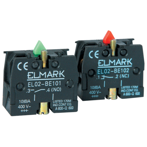Contact NO Verde, ELM-401001, Elmark