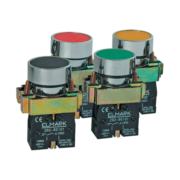 Buton de Comandă Negru, ELM-401021, Elmark