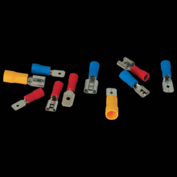 Pini Terminali Izolati MDD 2-250 Albastru, ELM-59011, Elmark