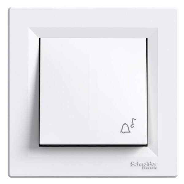 Intrerupător Cu Revenire Asfora cu Simbol Sonerie Alb, EPH0800121 , Schneider
Electric - Schneider