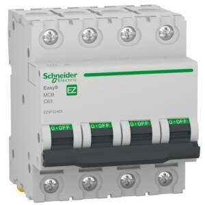 Siguranta Automata 4P 63A C, EZ9F32463, Schneider Electric - Schneider