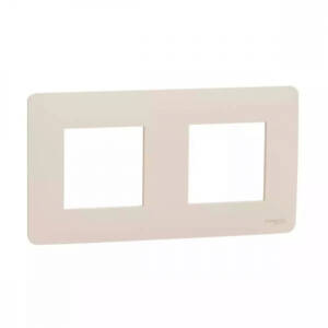 Rama Noua Unica 2 Posturi Crem , NU200444, Schneider Electric - Schneider