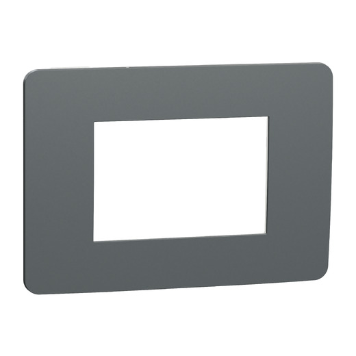 Rama Noua Unica 3m Gri Închis cu Alb , NU270321, Schneider Electric - Schneider