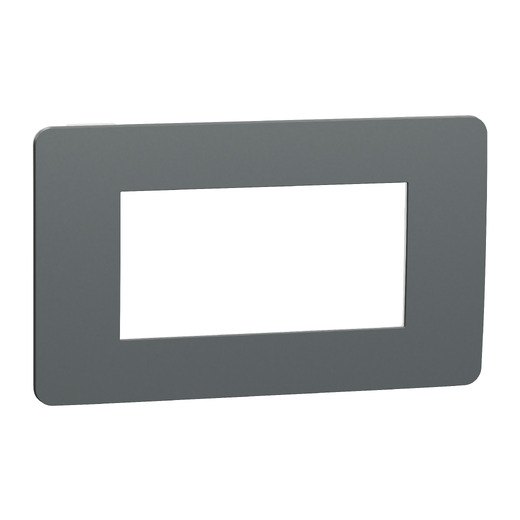 Rama Noua Unica 4m Gri Închis cu Alb , NU270421, Schneider Electric - Schneider