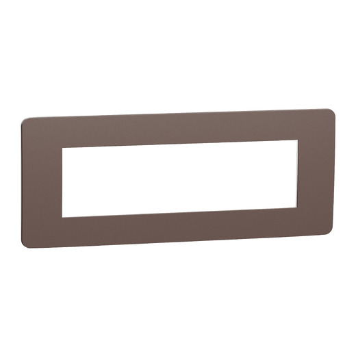 Rama Noua Unica 7m Ciocolatiu cu Alb , NU270716, Schneider Electric - Schneider