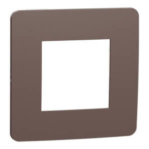 Rama Noua Unica 1 Post Ciocolatiu cu Alb , NU280216, Schneider Electric -
Schneider