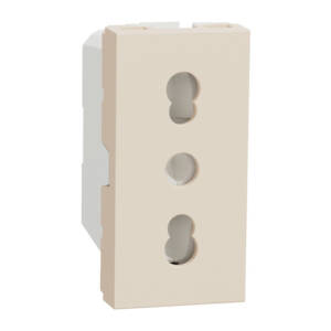 Priza Noua Unica Italiana 2P+E 16A Crem, NU302344, Schneider Electric -
Schneider