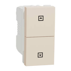 Intrerupător Jaluzele cu Revenire Noua Unica 10A 1m Crem, NU310744SC, Schneider
Electric - Schneider