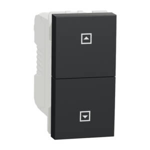 Intrerupător Jaluzele cu Revenire Noua Unica 10A 1m Antracit, NU310754SC,
Schneider Electric - Schneider
