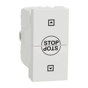 Intrerupător Jaluzele Bipolar Noua Unica 10A 1m Alb, NU310918SC, Schneider
Electric - Schneider